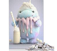 Adults Jigsaw Puzzle Cute Monsters Paper Puzzles for Teenagers Gifts Home Decoration Puzzle Toys 1000pcs (38x26cm)