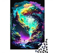 Adults Jigsaw Puzzle Fantasy Landscape Paper Puzzles for Teenagers Gifts Home Decoration Puzzle Toys 1000pcs (38x26cm)