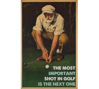 Adults Jigsaw Puzzle Golf The Most Important Shot in Golf Puzzle Challenging Educational Fun Family Games Toys Gifts for Home Kitchen Decor Family Activities_1000pcs