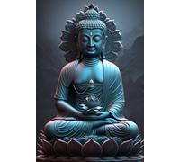 Adults Jigsaw Puzzle - Lotus Bodhisattva - Home Decor - High Difficulty Puzzles Games & Toys & Gifts_500pcs
