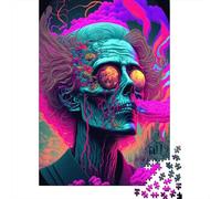 Adults Jigsaw Puzzle Psychedelic Brain3 Paper Puzzles for Teenagers Gifts Home Decoration Puzzle Toys 1000pcs (38x26cm)