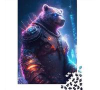 Adults Jigsaw Puzzles 1000 Pieces Bear from Future Jigsaw Creative Rectangular Puzzles Decompressing Game 1000pcs (38x26cm)