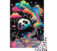 Adults Jigsaw Puzzles 1000 Pieces Colorful Bear1 Jigsaw Creative Rectangular Puzzles Decompressing Game 1000pcs (38x26cm)