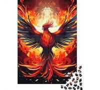 Adults Jigsaw Puzzles 1000 Pieces Phoenix Jigsaw Creative Rectangular Puzzles Decompressing Game 1000pcs (75x50cm)