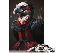 Adults Jigsaw Puzzles 500 Pieces Ostrich Fashion Style Puzzle Jigsaw Interacting with Family Members 500pcs (52x38cm)