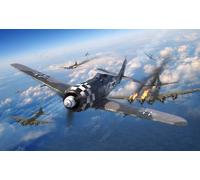 Adults Kids 1000 Pieces Wooden Jigsaw Puzzle, American Fighter, Military Aircraft, F-51D, Educational Intellectual Jigsaw Puzzle Fun Family Game Toys, Nature Floor Props