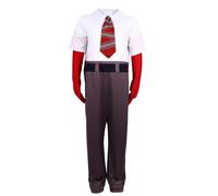 Adults Kids Anger Classic Fancy Dress Up, Movie Character Anger Emotion Halloween Costume Outfit