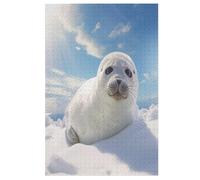 Adults Kids Puzzle Jigsaw 1000 Pieces Animal Seal Wooden Puzzles Educational Game Toy Family Decoration 78×53cm