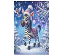 Adults Kids Puzzle Jigsaw 1000 Pieces Animal Zebra Wooden Puzzles Educational Game Toy Family Decoration 78×53cm