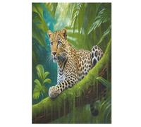 Adults Kids Puzzle Jigsaw 1000 Pieces Cheetah Wooden Puzzles Educational Game Toy Family Decoration 78×53cm