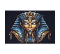 Adults Kids Puzzle Jigsaw 1000 Pieces Egyptian Mythology Wooden Puzzles Educational Game Toy Family Decoration （75×50cm）