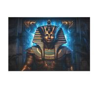 Adults Kids Puzzle Jigsaw 1000 Pieces Jigsaw Egyptian Pharaoh Jigsaw Wooden Puzzle Educational Game Toy Family Decoration （75×50cm）