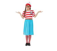 Adults Kids Where's Wally Wenda Costume Girls Boys Book Day Childs Fancy Dress