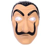 Adults Ladies Mens Eccentric Artist Mask Bank Robber Heist Halloween Fancy Dress Costume Outfit Accessory
