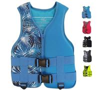 Adults Life Jacket PFD Vest - Adjustable Buoyancy Aid for Kayaking, Surfing, Sailing, Fishing & Swimming, Lightweight with Quick Release Belt & Hidden Pocket(A,M)