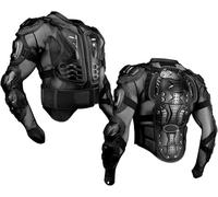 Adults Motorcycle Body Armour Chest Back Spine Protector Guard Vest, Motorcycle Body Armour Armor Chest Protector Back Protector Motocross, Motorbike Armour B,5XL