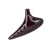 Adults ocarina 12-hole AC-tune Ocarina Beginners Smoked Ocarina To Play Ocarina Mid-tone C-tune Professional Pottery Instrument ocarina instrument