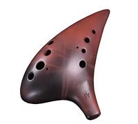 Adults ocarina 12-hole AF Tone Smoked Ocarina Professional Playing Type 12-hole Alto F Tone Ceramic Ocarina Musical Instrument ocarina instrument