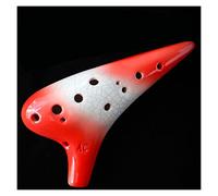 Adults ocarina 12-hole Alto C-tune Ceramic Ocarina Beginner Student Adult Professional Playing 12-hole C-tune Pottery Instrument ocarina instrument (Color : 07)