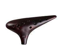 Adults ocarina 12-hole High-pitched F-tune Ceramic Ocarina Professional Playing Type Smoked Ocarina Adult Student Ocarina ocarina instrument