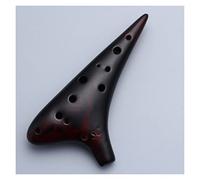 Adults ocarina 12-hole Ocarina Musical Instrument Treble C Key (SC) Ceramic Ocarina Professional Performance Musical Instrument ocarina instrument (Color : 04)