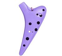 Adults ocarina 12-hole Resin Ocarina Drop-proof High-pitched C-tune (SC) Plastic 12-hole Wind Instrument For Beginners ocarina instrument (Color : 05)