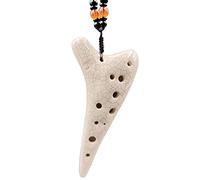 Adults ocarina 12-hole Treble C Key (SC) Ceramic Ocarina Twelve-hole Mini Portable Student Adult Ocarina Musical Instrument ocarina instrument (Color : 01)