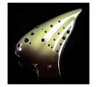 Adults ocarina 3-pipe Ocarina Color Glaze Professional Playing Type Ocarina Three-pipe Alto C Key (AC) Ocarina Musical Instrument ocarina instrument (Color : 06)