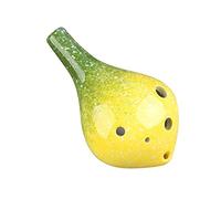 Adults ocarina 6-hole Alto C-tone Ocarina Musical Instrument Long-mouthed Colorful Professional Playing Ceramic Ocarina Ocarina ocarina instrument (Color : 06)