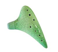 Adults ocarina 9-hole AC-tune Ceramic Ocarina Alto C-tune Ocarina Student Beginner Professional Ocarina Musical Instrument ocarina instrument (Color : 03)