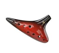 Adults ocarina Adult Beginner Student Ceramic Ocarina 12-hole High-pitched F Key (SF) Professional Tao Xun Ocarina Musical Instrument ocarina instrument