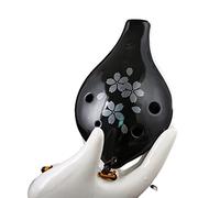 Adults ocarina Beginner Student Adult Ocarina Musical Instrument Six-hole Ceramic Ocarina 6-hole High-pitched SC Tune Tao Xun ocarina instrument (Color : 01)