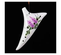 Adults ocarina Cocktail Hand-painted 12-hole Ocarina Alto C Key (AC) Beginner Teaching Ceramic Ocarina Musical Instrument ocarina instrument (Color : 005)