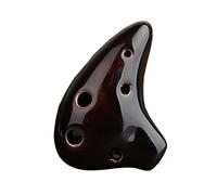 Adults ocarina Crack/Painted Craft Ceramic Ocarina 6 Hole High Pitch D Tone Mini Ocarina Musical Instrument ocarina instrument (Color : 02)