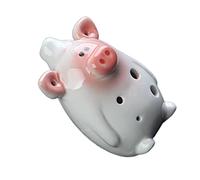 Adults ocarina Creativity Ocarina Musical Instrument 6-hole Piggy Shape Ceramic Ocarina Children Beginner Music Gift ocarina instrument (Color : 01)