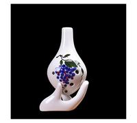 Adults ocarina Gradient Hand-painted Ocarina Musical Instrument 6-hole Alto C-tone Ceramic Ocarina Beginner Wind Instrument ocarina instrument (Color : 05)