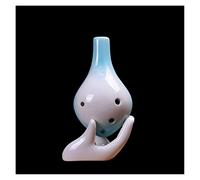 Adults ocarina Gradient Hand-painted Ocarina Musical Instrument 6-hole Alto C-tone Ceramic Ocarina Beginner Wind Instrument ocarina instrument (Color : 02)