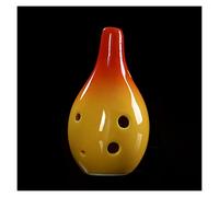 Adults ocarina Gradient Ocarina 6-hole Alto C Tone Beginner Ceramic Ocarina Musical Instrument With Lanyard ocarina instrument (Color : 02)