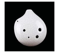 Adults ocarina Hand-painted AF Ocarina 6-hole Mid-tone F Tone Beginner Ceramic Ocarina Sound Deep And Thick ocarina instrument (Color : 03)