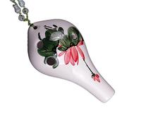 Adults ocarina Long Mouth Crack Six-hole High-pitched G-tune (SG) Ceramic Ocarina 6-hole Student Beginner Ocarina Musical Instrument ocarina instrument (Color : 05)