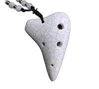 Adults ocarina Mini Ocarina 6 Hole Necklace Cute Pendant Six Hole Super Treble F Key SSF Portable Ocarina Musical Instrument ocarina instrument (Color : 02)