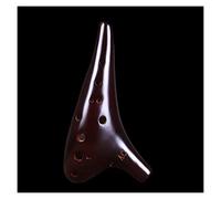 Adults ocarina New 12-hole Ocarina Alto C Tone AC Tone Ceramic Ocarina Musical Instrument Beginners Play Ocarina ocarina instrument (Color : 03)