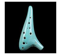 Adults ocarina New 12-hole Ocarina Alto C Tone AC Tone Ceramic Ocarina Musical Instrument Beginners Play Ocarina ocarina instrument (Color : 02)