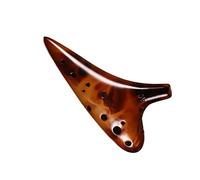 Adults ocarina New Ocarina Musical Instrument Straw Smoked 12-hole Ocarina Alto C Tune Students Beginners Ocarina ocarina instrument