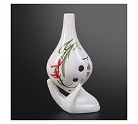 Adults ocarina Ocarina 6-hole AC Beginner Model Hand-painted Six-hole Alto C Tone Ceramic Ocarina Wind Instrument ocarina instrument (Color : 05)