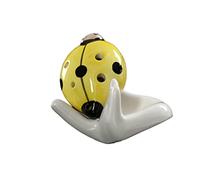 Adults ocarina Ocarina 6-hole Ceramic Ocarina In C Key Cute Shape Ocarina Mini Portable Wind Instrument ocarina instrument (Color : 03)