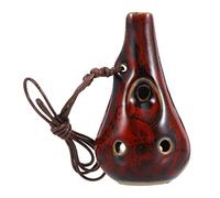 Adults ocarina Ocarina Music Instrument 6 Hole C Alto Dolomite Ocarina With Lanyard Beginner Ocarinas Woodwind Gift Birthday ocarina instrument