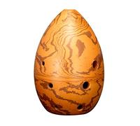Adults ocarina Pear-shaped Pottery Xun Beginners Practice Playing Xun Eight-hole F-tune Wind Instrument With Base ocarina instrument (Color : 10)