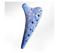Adults ocarina Performance-type Ocarina 12-hole High-pitched G-tune (SG) Beginner Student Portable Ceramic Ocarina Musical Instrument ocarina instrument (Color : 02)