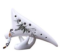 Adults ocarina Professional 12-hole Alto C-tune Ocarina Twelve-hole AC-tune Student Tao Xun Playing Musical Instruments With Lanyard ocarina instrument (Color : 02)